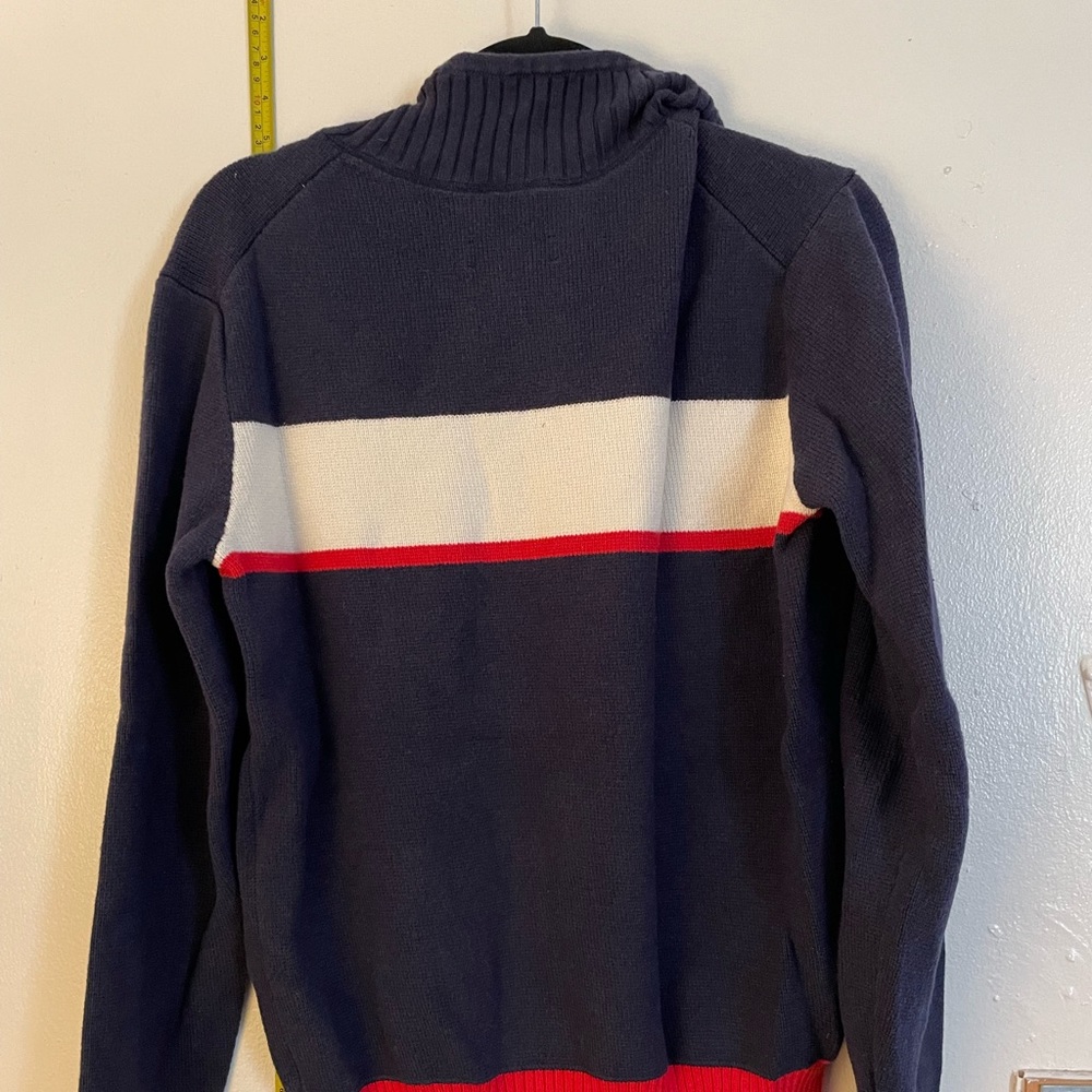 Wool Marijuana Quarter-zip - Picture 3 of 3